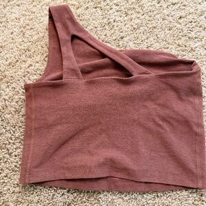 Beyond Yoga Bold Shoulder Cropped Tank